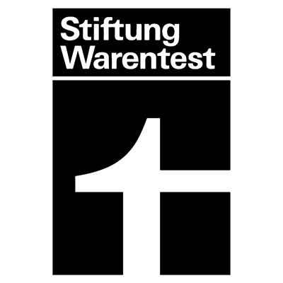 Label der bekanntesten deutschen Verbraucherorganisation Stiftung Warentest